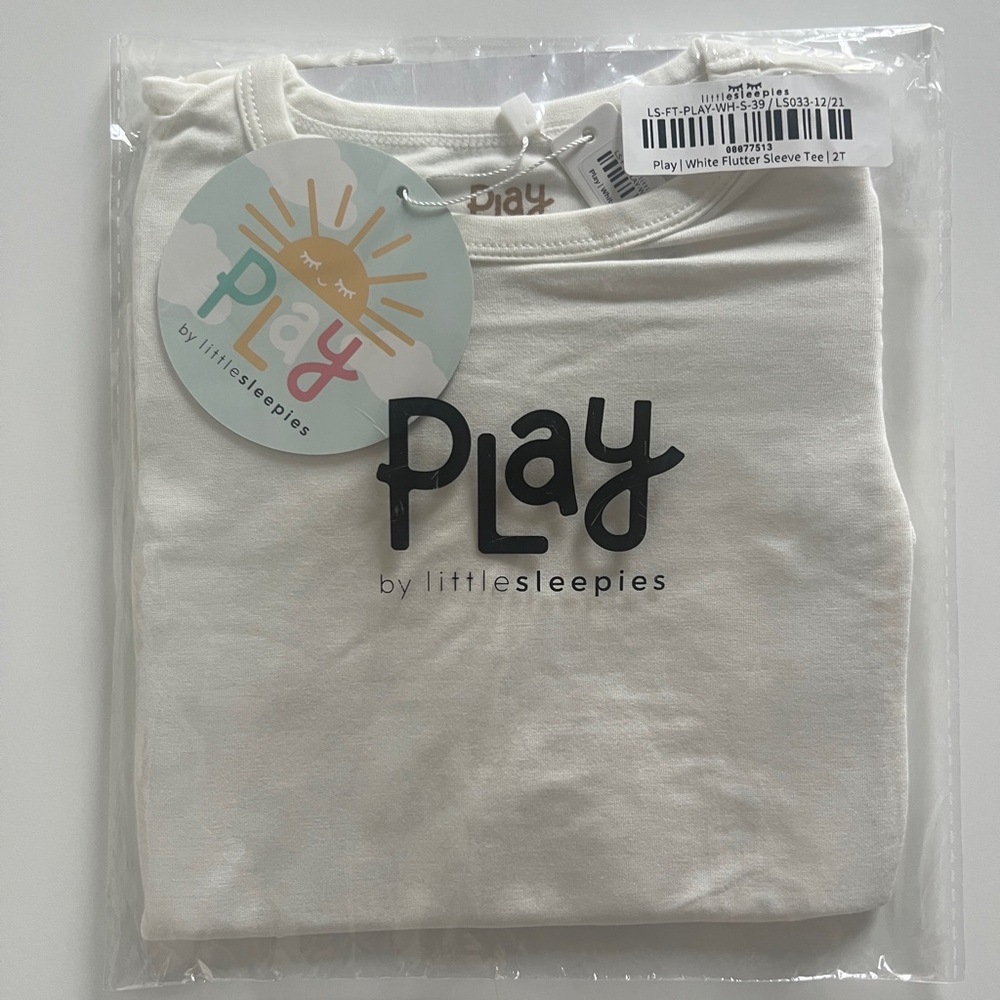 Little Sleepies Flutter Tee 2T NWT